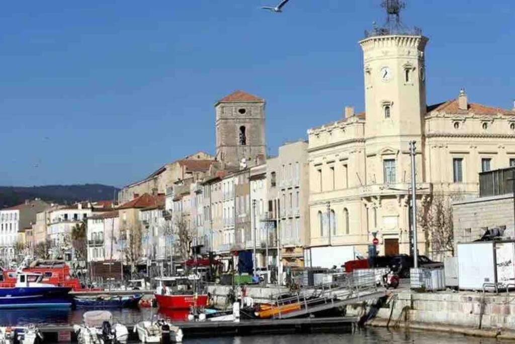Studio Vue Mer Terrasse La Ciotat Esterno foto