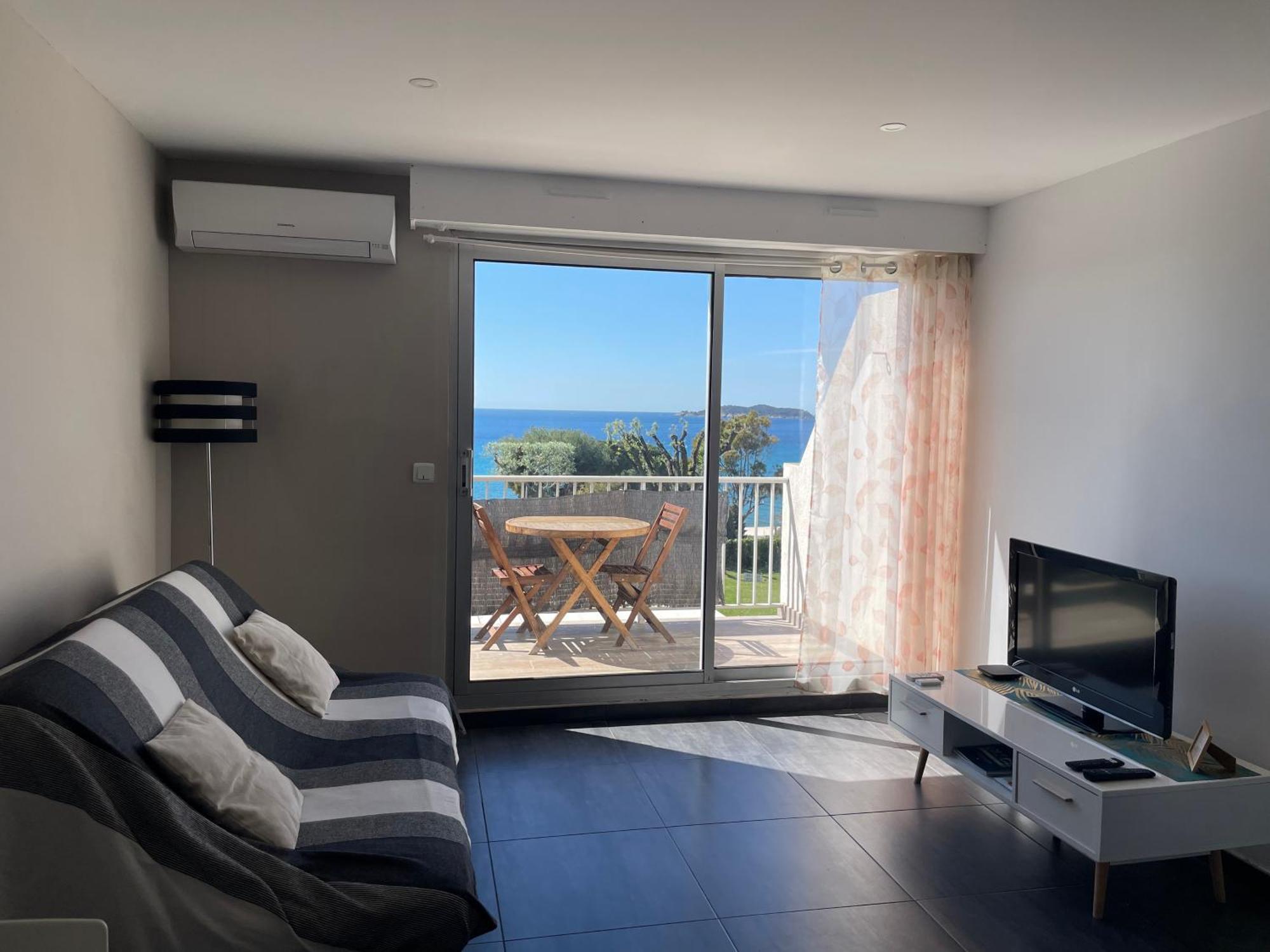 Studio Vue Mer Terrasse La Ciotat Esterno foto
